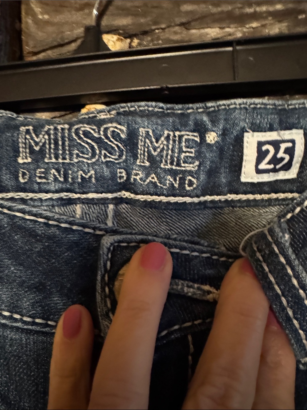 Miss Me Irene Bootcut Jeans with Embroidered Back Pockets - Picture 4 of 6